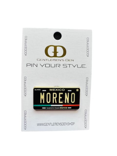 Mexico Name Plates