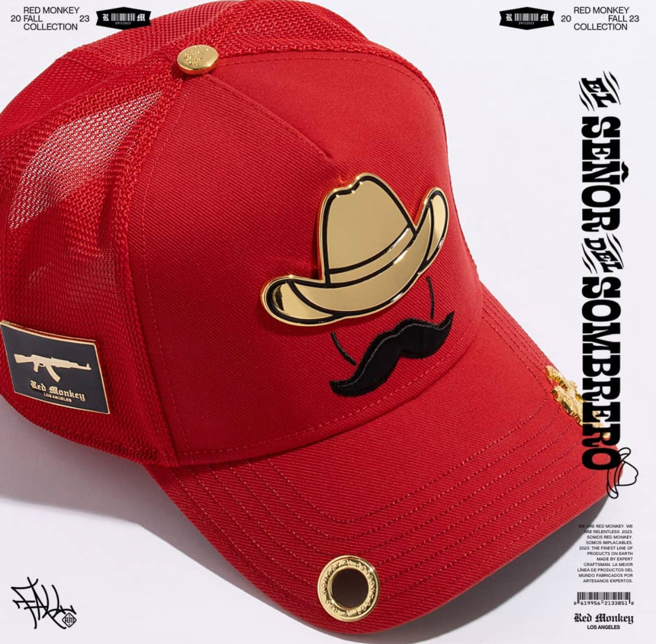 Red Monkey El Señor Del Sombrero - Red