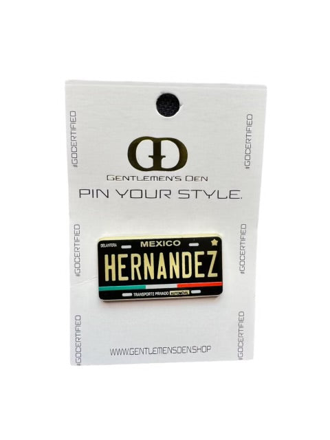 Mexico Name Plates