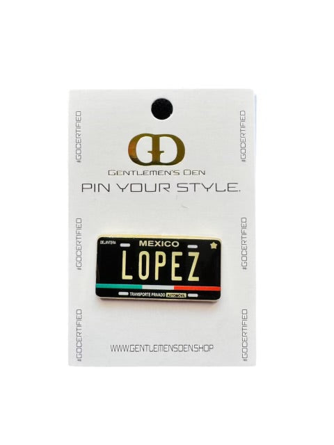 Mexico Name Plates