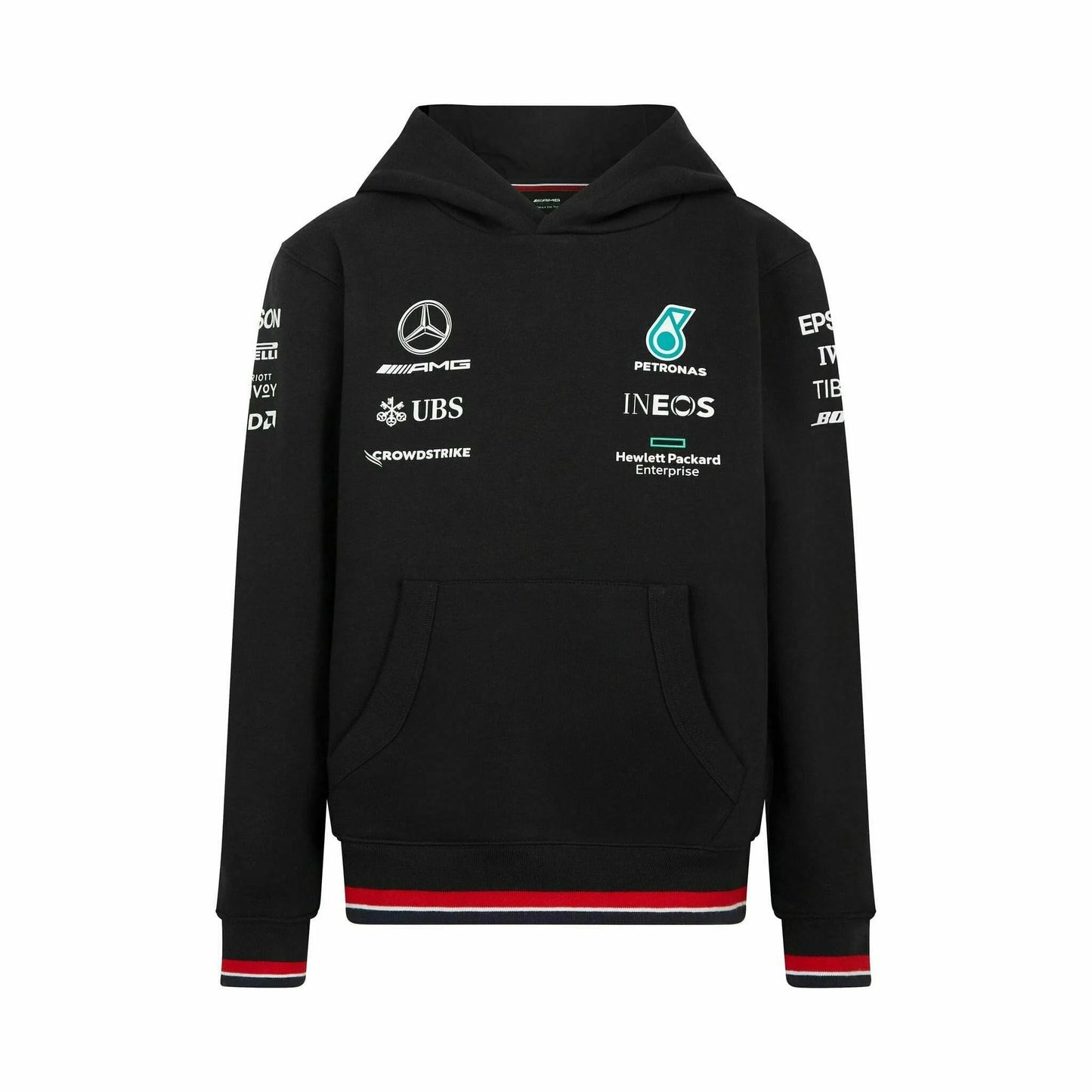 Mercedes Benz AMG Petronas F1 2022 Kids Team Hooded Sweatshirt