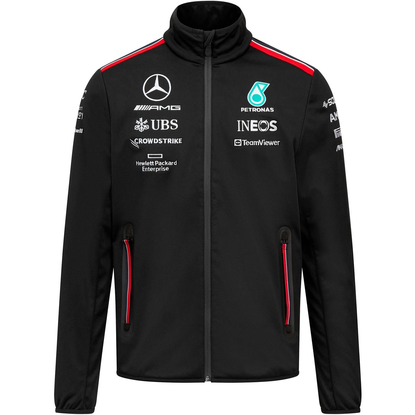 Mercedes AMG Petronas F1 2023 Men's Team Softshell Jacket