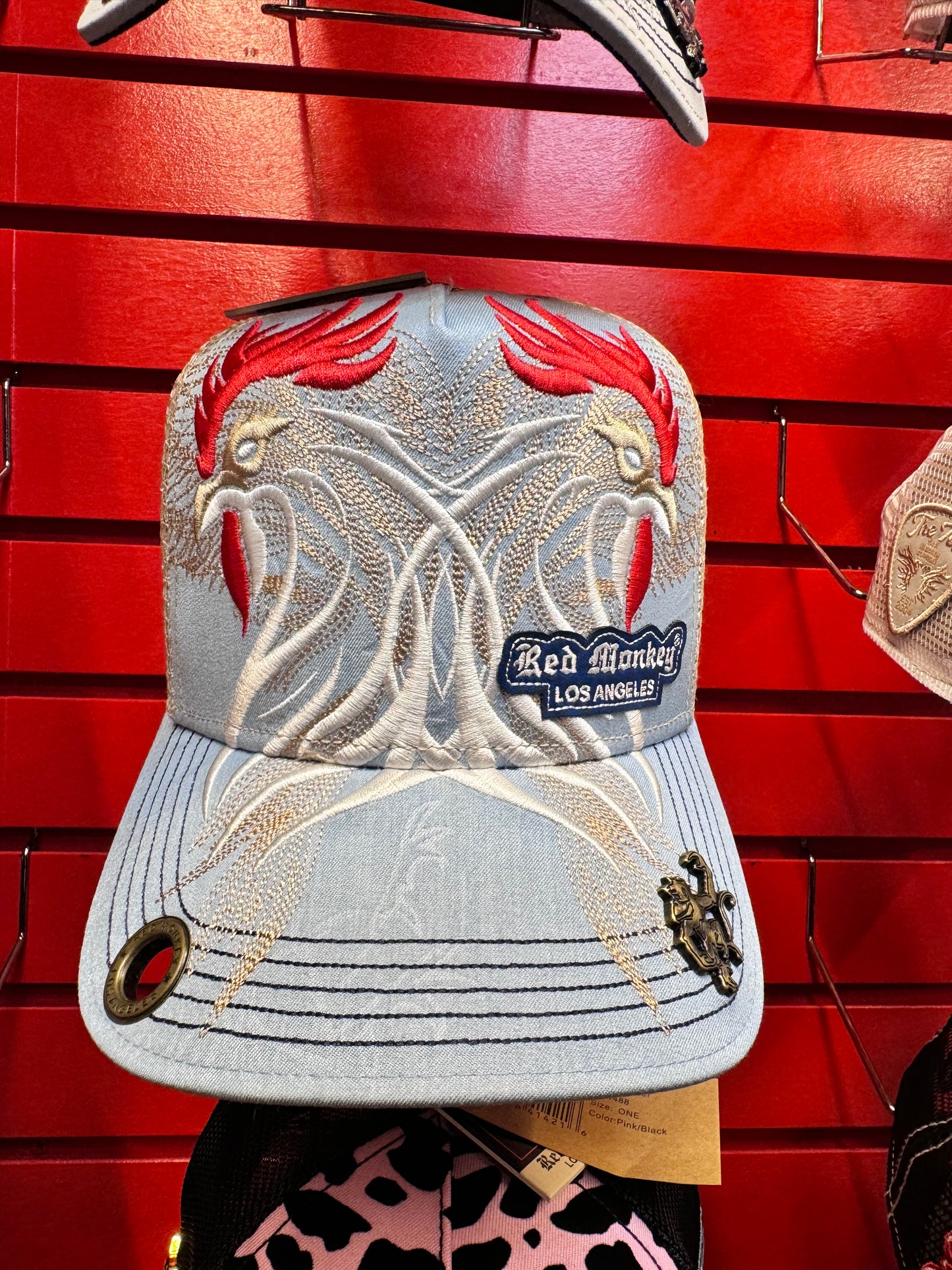 Red Monkey Rooster '24 - Denim