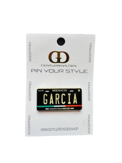Mexico Name Plates