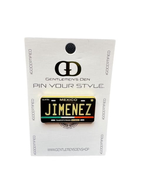 Mexico Name Plates