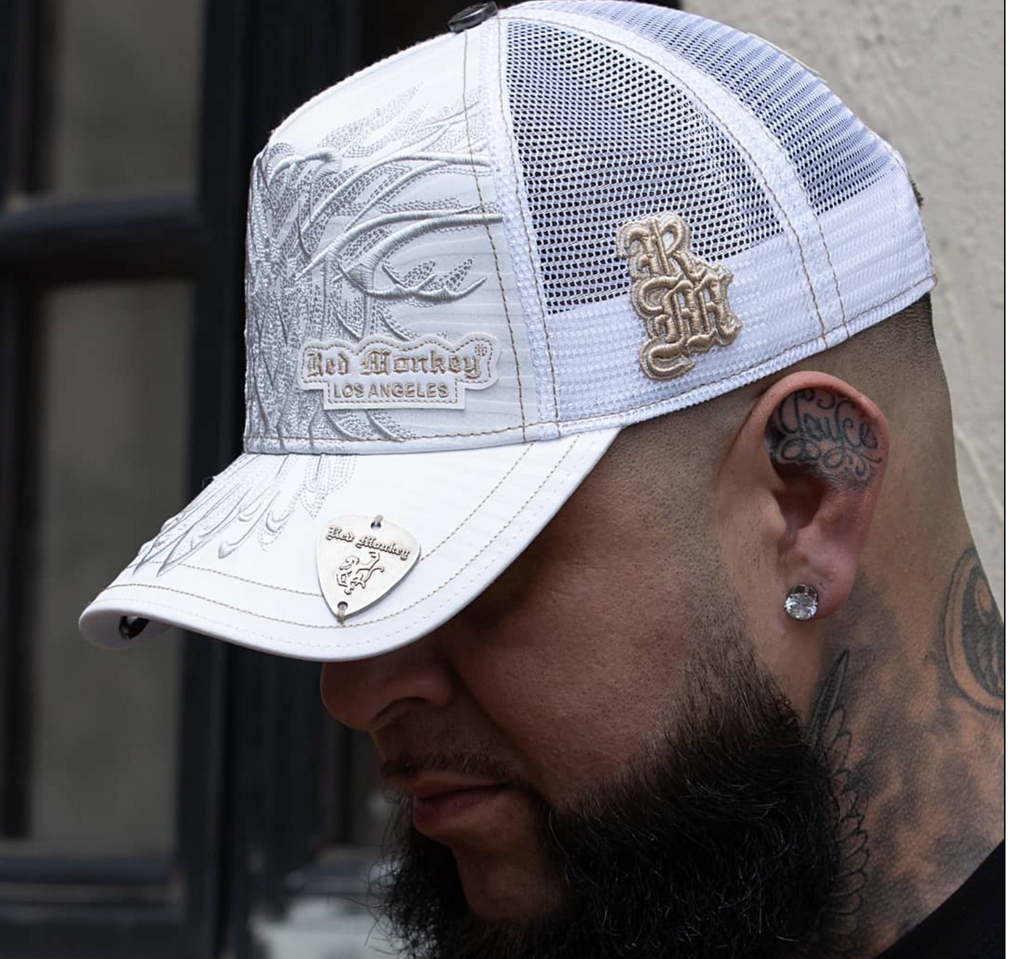 Red Monkey Double Headed '24 White