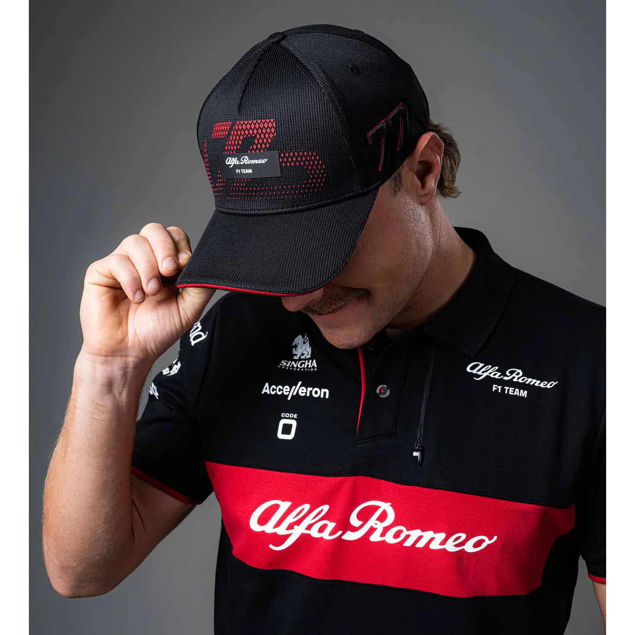 Alfa Romeo Racing F1 2023 Special Edition Valtteri Bottas #77 Team Hat