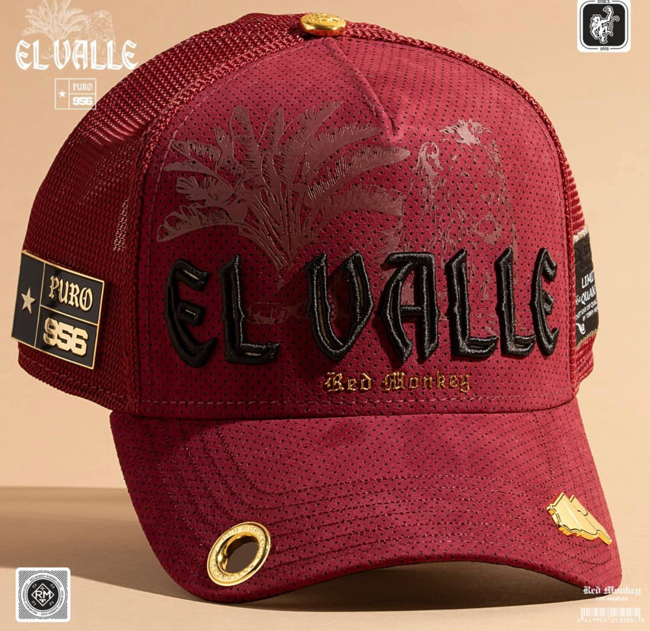 Red Monkey El Valle 2023 - Burgundy