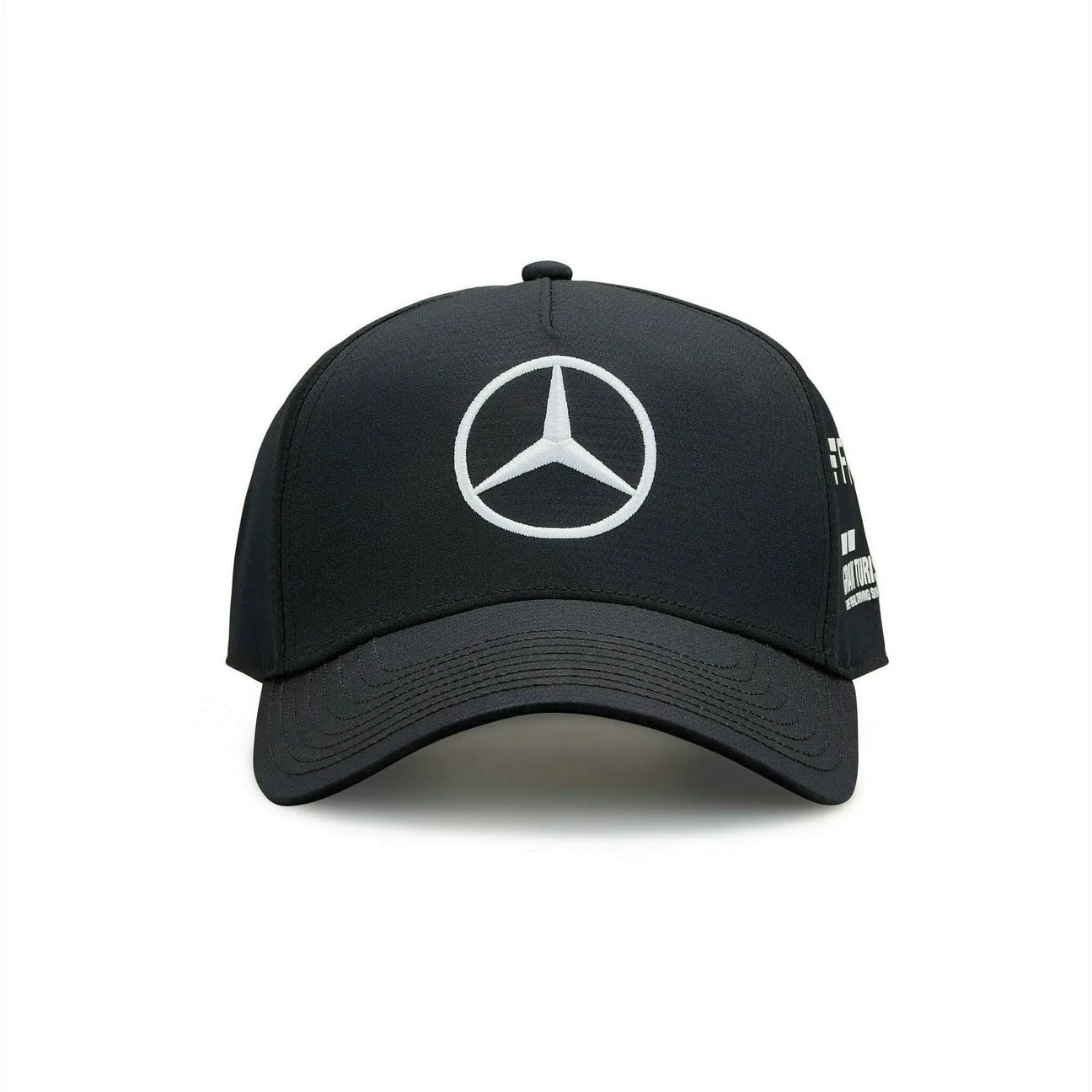 Mercedes Benz AMG Petronas F1 2022 Lewis Hamilton Baseball Hat- White/Black/Purple