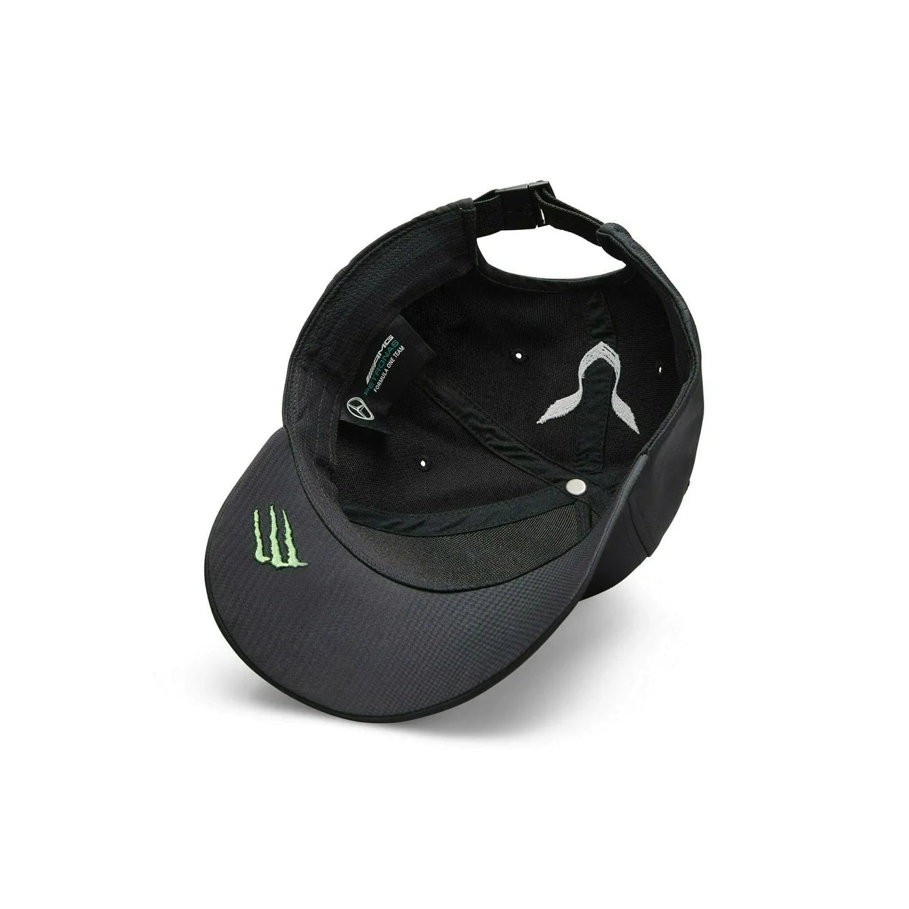 Mercedes Benz AMG Petronas F1 2022 Lewis Hamilton Baseball Hat- White/Black/Purple
