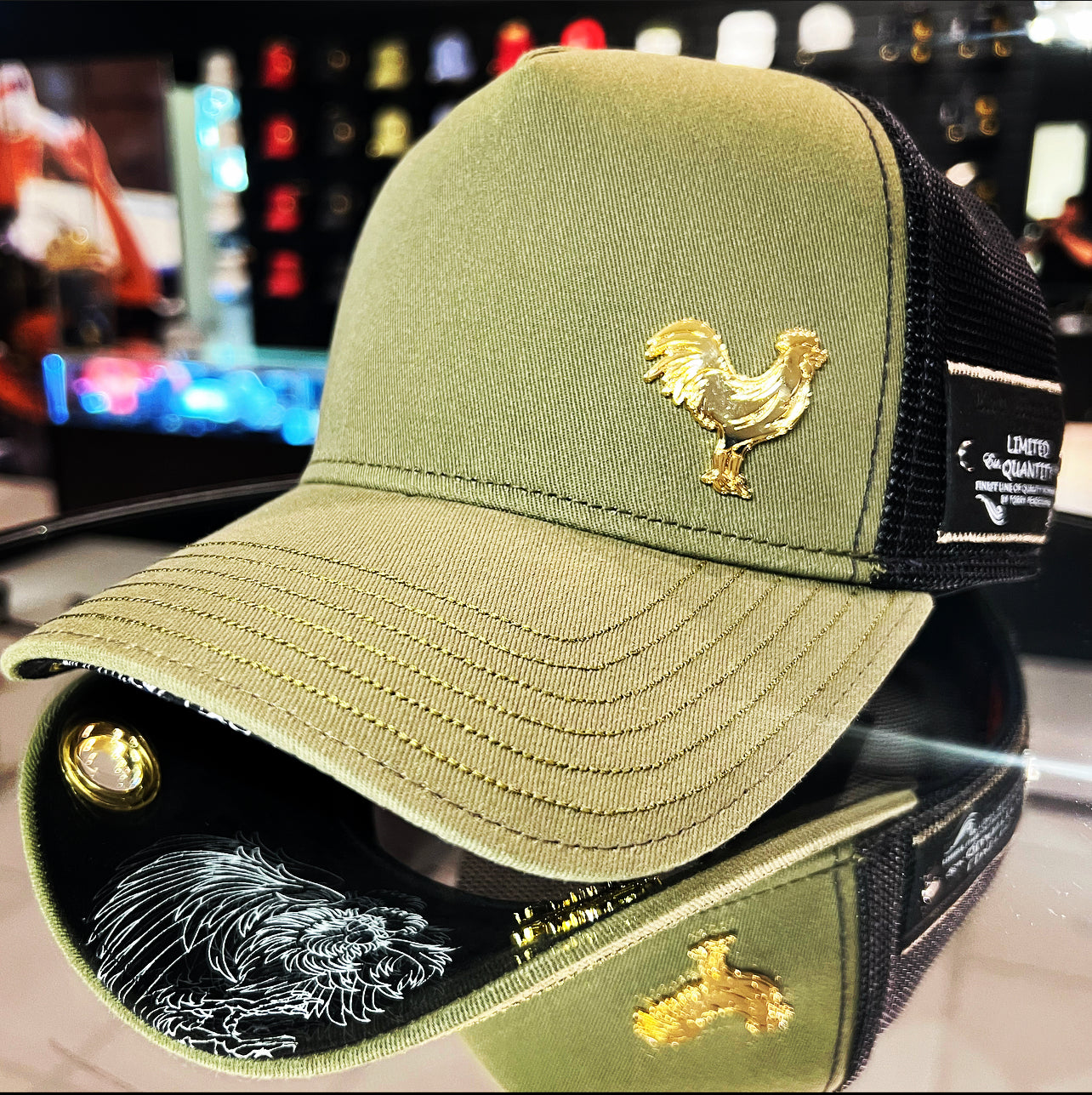 Rooster- Olive