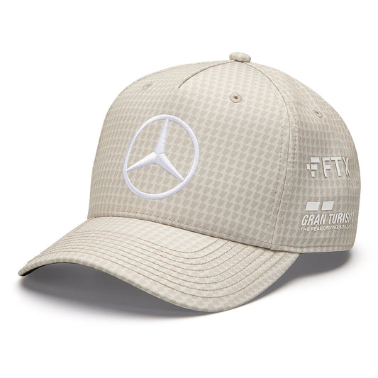 Mercedes AMG Petronas F1 2023 Lewis Hamilton Baseball Hat -Black/White/Purple/Red/Peach/Natural