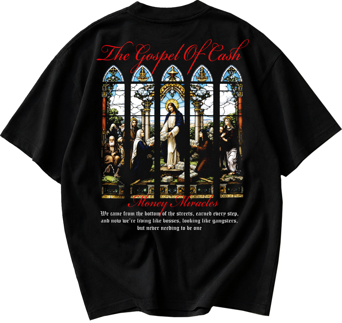 MONEY MIRACLES | Cash only tshirt