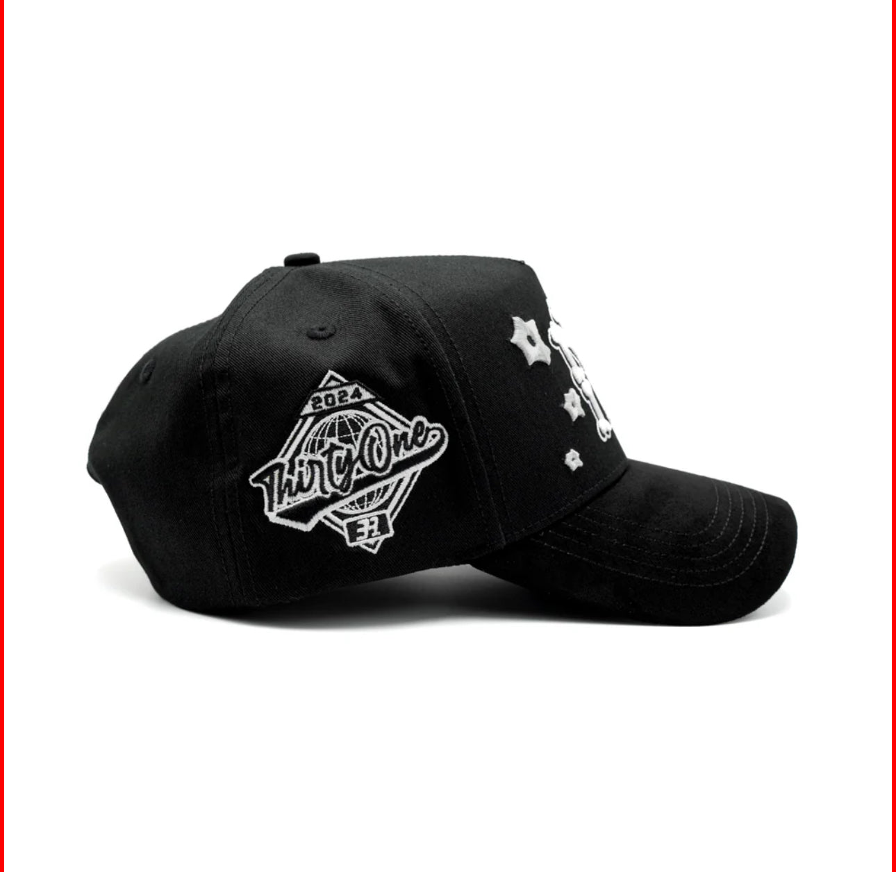 NY BONES BLACK X THIRTYONE HATS