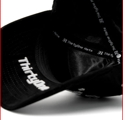 NY BONES BLACK X THIRTYONE HATS