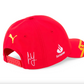 Scuderia Ferrari F1 2023 Carlos Sainz Special Edition Spain GP Hat - Red
