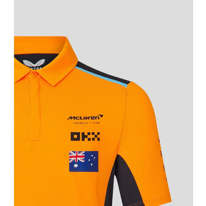 McLaren F1 Men's 2023 Oscar Piastri Team Drivers Polo Shirt