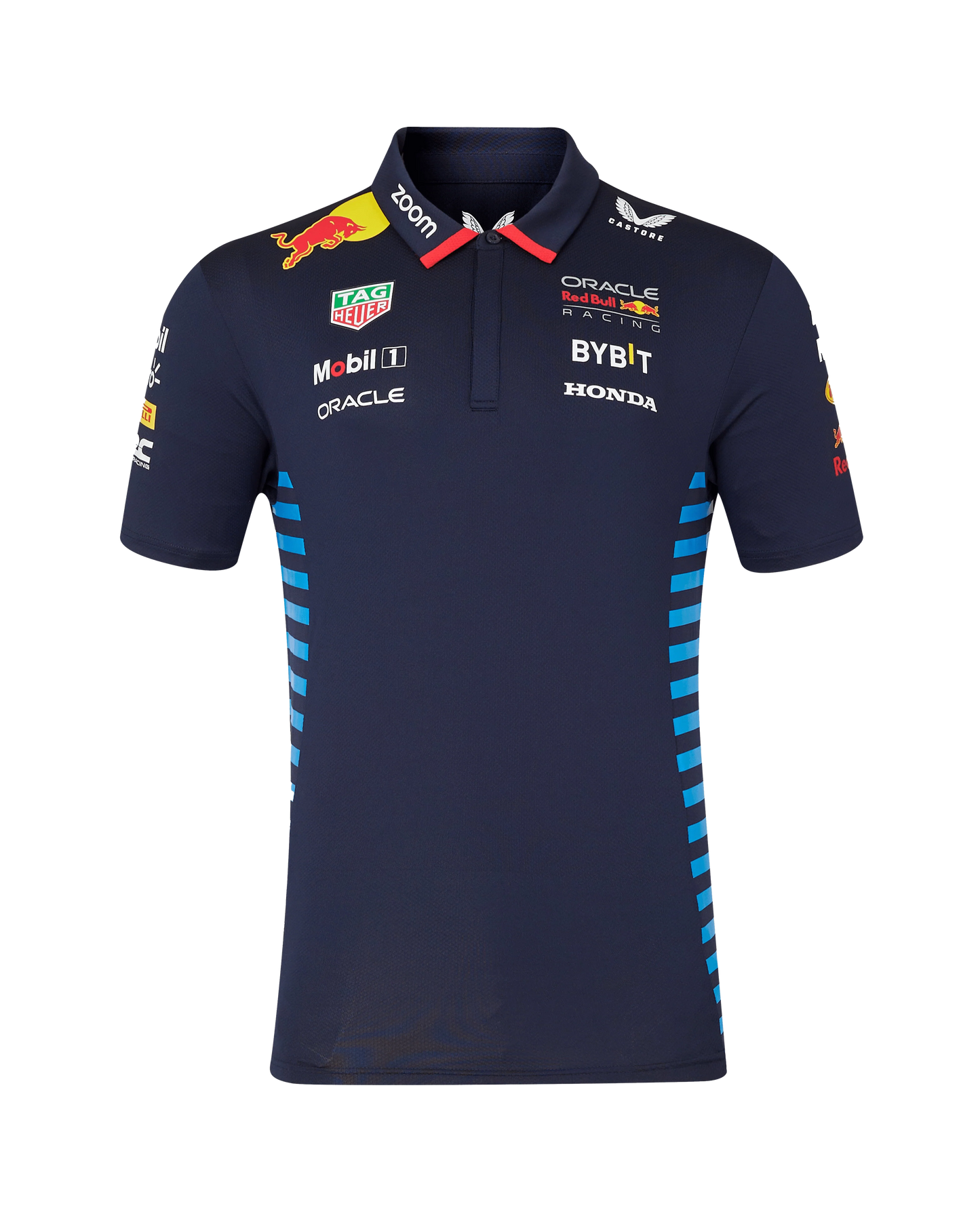 Red Bull Racing F1 Men's 2024 Team Polo Shirt- Navy