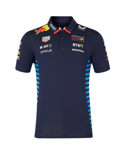 Red Bull Racing F1 Men's 2024 Team Polo Shirt- Navy