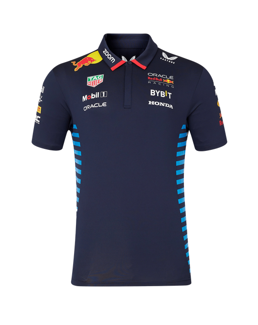 Red Bull Racing F1 Men's 2024 Team Polo Shirt- Navy