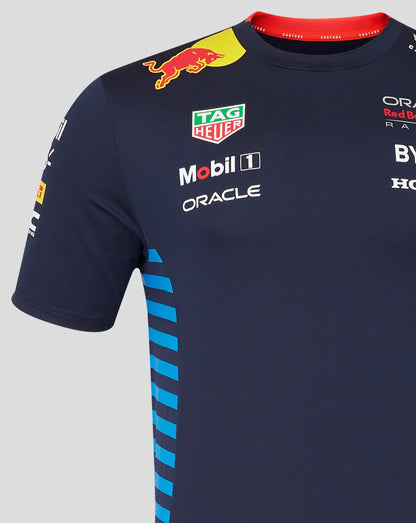 Red Bull Racing F1 Men's 2024 Team T-Shirt- Navy