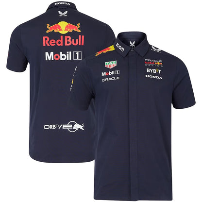 Red Bull Racing F1 Men's 2024 Team Button Down Shirt