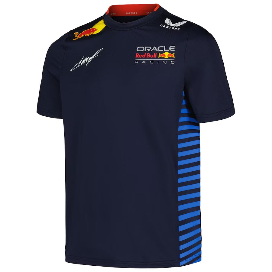 Red Bull Racing F1 Kid's 2024 Sergio "Checo" Perez Team T-Shirt- Youth Navy