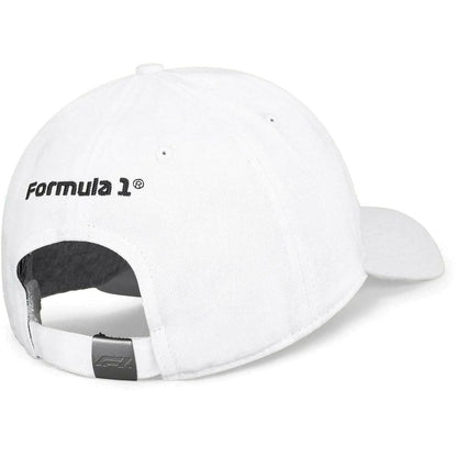 Formula 1 Tech Collection F1 Large Logo Baseball Hat- Black/White/Red/Pink