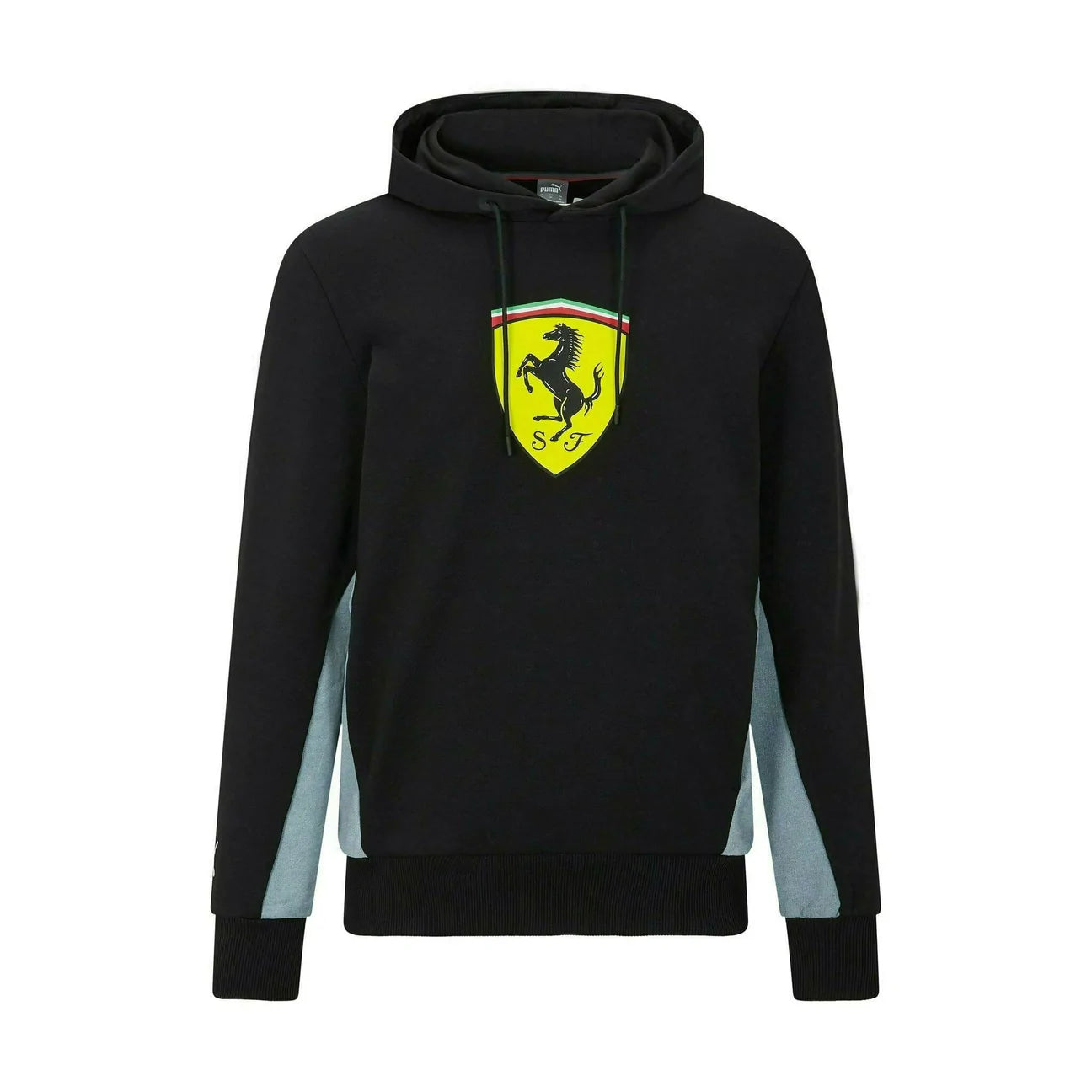 Scuderia Ferrari F1 Men's Puma Hoodie Sweatshirt-Black/Red