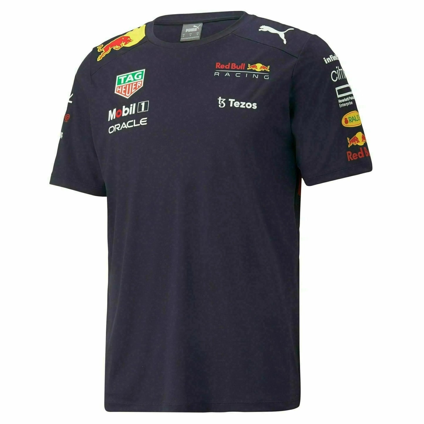 Red Bull Racing F1 Men's 2022 Team T-Shirt- Navy