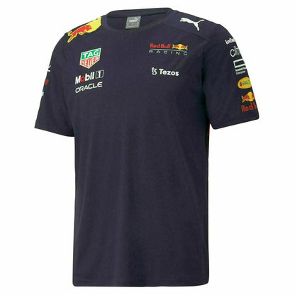 Red Bull Racing F1 Men's 2022 Team T-Shirt- Navy