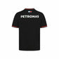 Mercedes Benz AMG Petronas F1 2022 Men's Driver T-Shirt - Black/White