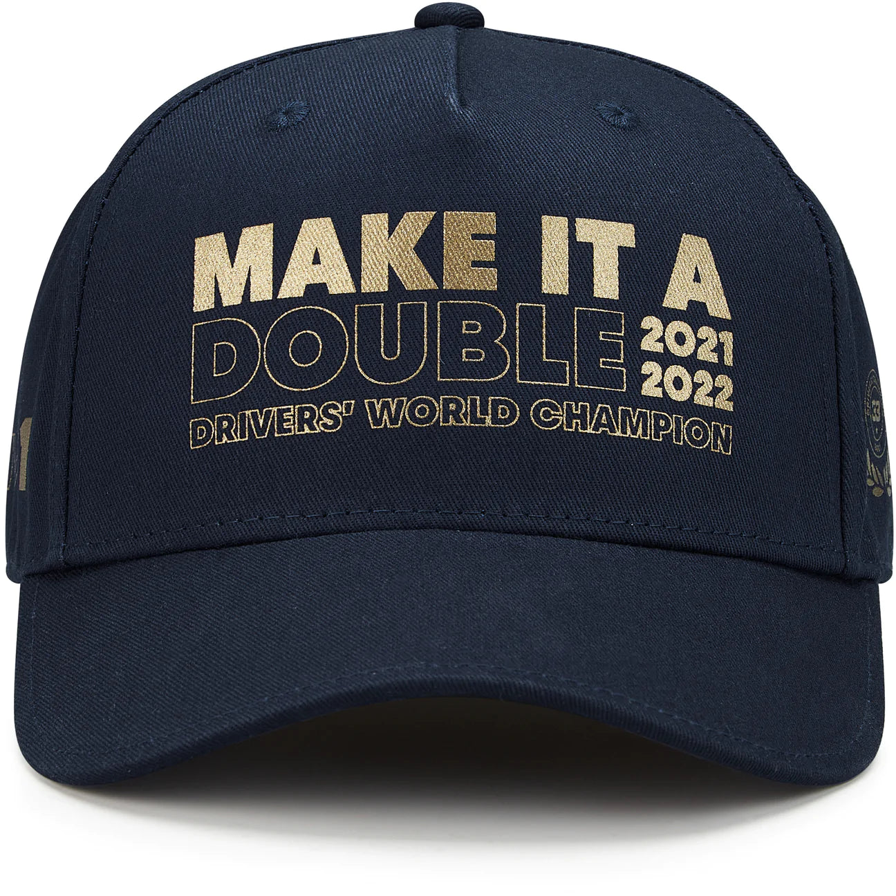 Red Bull Racing F1 2022 Max Verstappen Championship Winner Hat-Navy