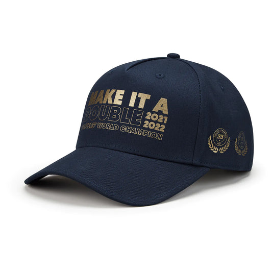 Red Bull Racing F1 2022 Max Verstappen Championship Winner Hat-Navy