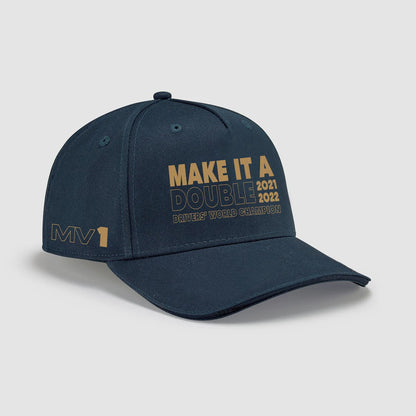 Red Bull Racing F1 2022 Max Verstappen Championship Winner Hat-Navy