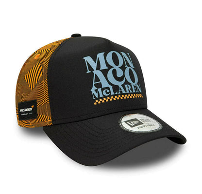 McLaren F1 New Era Special Edition Monaco Eframe Trucker Hat - Black